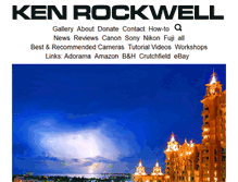 Tablet Screenshot of kenrockwell.com